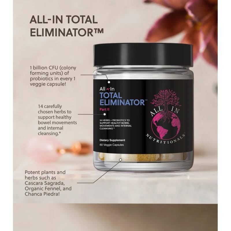 All In Nutritionals Programa Triple Limpieza 20 Unidades