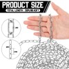 Yaocom Stainless Steel Hanging Chain Light Duty Jack Chain Silver