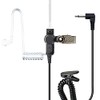 TechSide Headphones Transparent for Microphone Shoulder Speaker TSMIC Jack 3.5