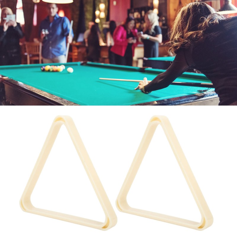 2Pcs Billiard Triangle Rack Strong Snooker Ball Frame for 5.25cm