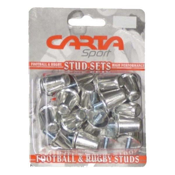 Carta Sport Unisex Aluminium Rugby Studs, 15mm (blister Pack Of