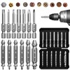 Damaged Screw Extractor Set,13 Pcs Bolt Extractor Set, Stripped Screws