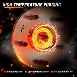 Nilight Front Wheel Bearing Hubs for Dodge Ram 1500 2012 2013 2014 2015 2016 2017 2018 Classic 2019, Wheel Bearing and Hubs Assembly Set Replacement with 5-Lug and ABS, OEM 515151