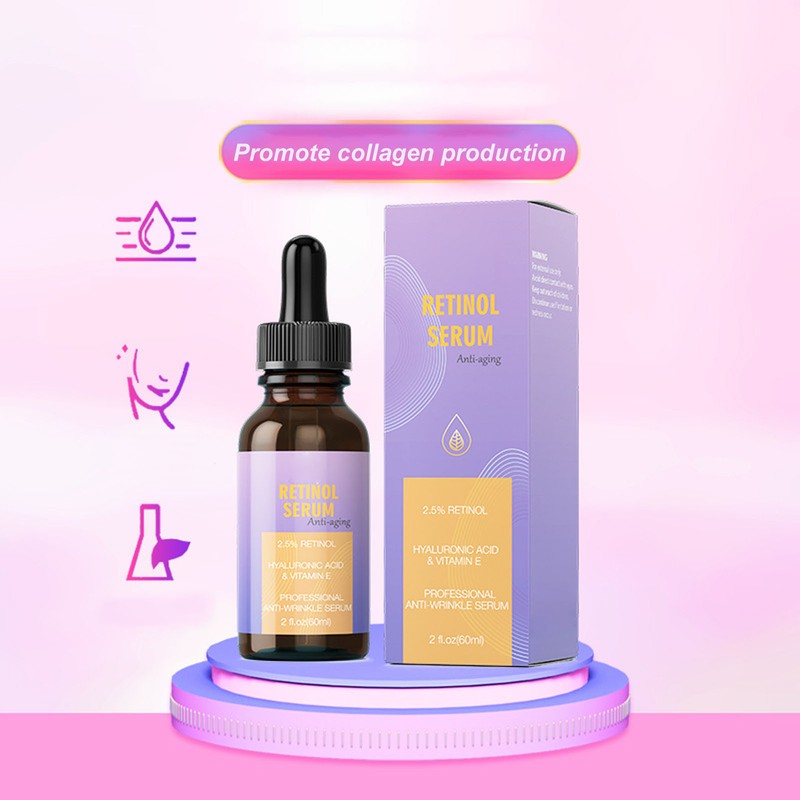 Retinol Serum 60ml Moisturizing Fine Skin Lighten Fine Lines Hydrating
