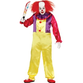 Guirca – Costume Adult Clown Killer, Size 24-26 (84317.0)
