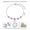 Philip Jones October Birthstone Bracelet Created with Tourmaline Zircondia® Crystals