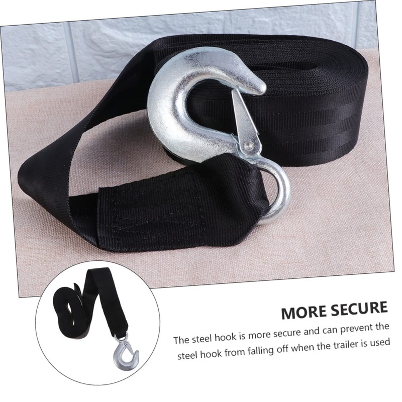 CHILDWEET Heavy Duty Trailer Strap 1.5 Ton Capacity with Marine