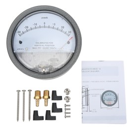 Differential Pressure Gauge Clean Room HVAC Filter Detection with Pointer Vacuum Components
