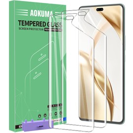 AOKUMA Screen Protector for Honor 200 Pro 5G, Pack of 2, Soft TPU Screen Protector Compatible with Honor 200 Pro 5G, HD Clear Screen Protector, Scratch-Resistant, Anti-Oil, Anti-Bubble