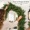 Artificial Cedar Garland for Christmas Decor – 1.8M Hanging Greenery