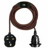 LEDSone Industriële Hanging Lamp Set, E27 Hanging Lamphouder, 4 Metre