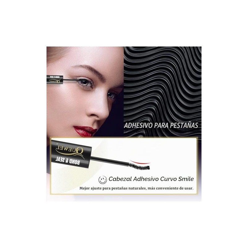 Quewel Pegamento para Pesta?as Lash Bond and Seal,pegamento