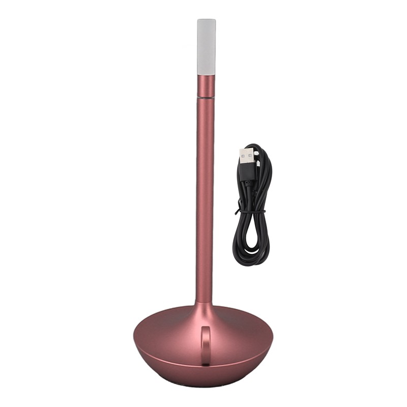Cordless Table Lamp Innovative Candle Shape 3 Levels Brightness Dimmable