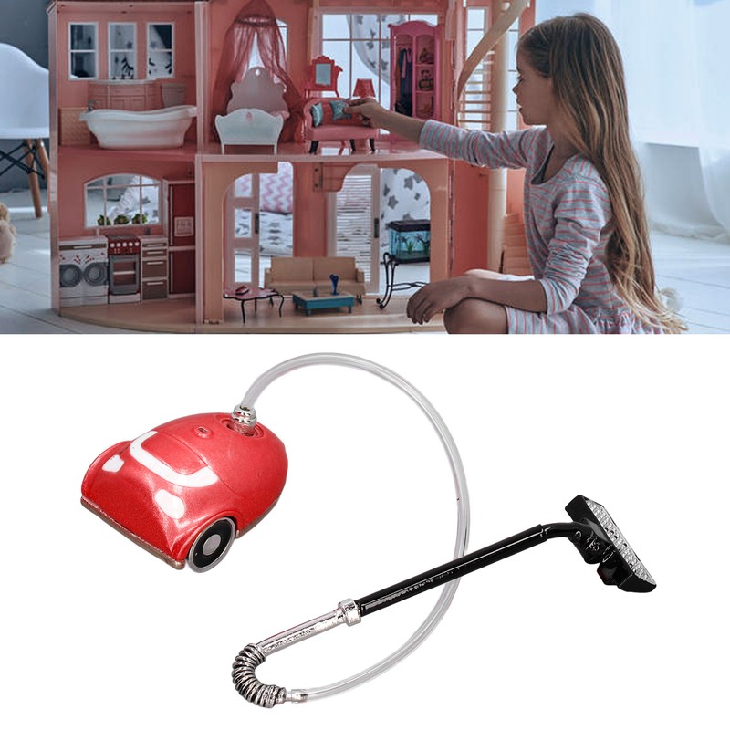 1:12 Dollhouse Vacuum Cleaner Miniature Vacuum Cleaner Model Home Appliance