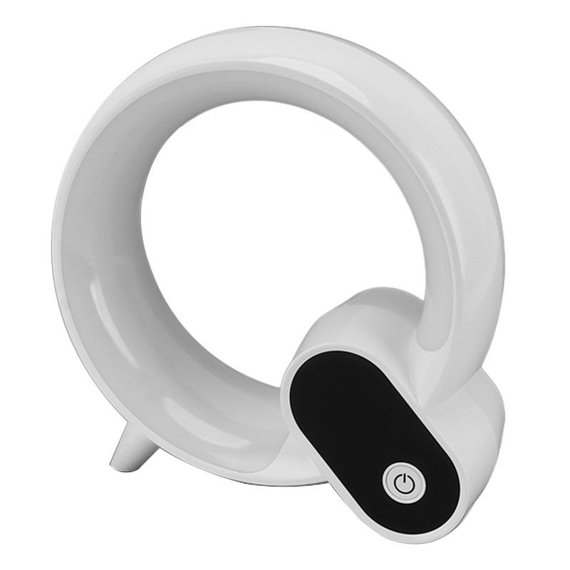 Sunrise Alarm Clock Q Shape White Digital Display 3 in