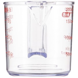 アスベル 耐熱計量カップ・R200 ナチュラル 200cc
