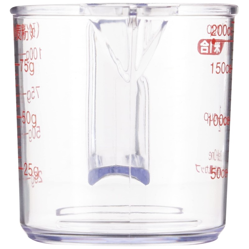 アスベル 耐熱計量カップ・R200 ナチュラル 200cc