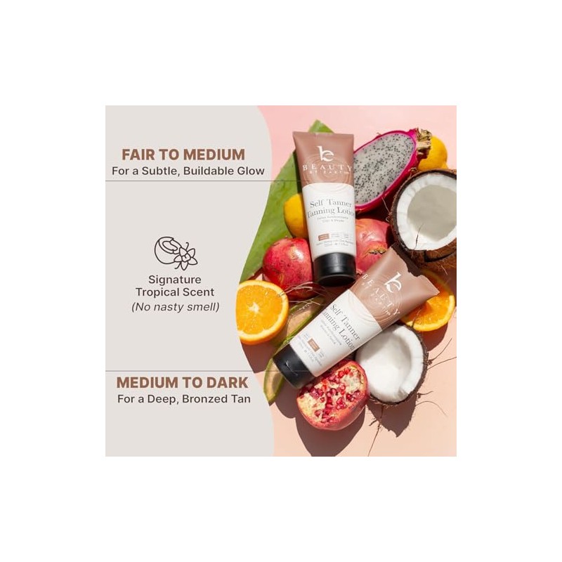 Self Tanner & Tanning Application Kit - Bundle of Sunless