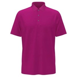 PGA Tour New PGA Tour Golf Men's AirFlux Cooling Mesh Polo Shirt Purple Orchid Size M