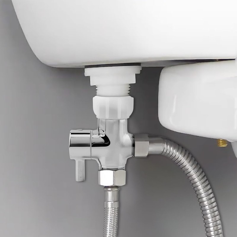 Bidet T Adapter, Leakproof 3 Way Tee Connector Bidet Attachment