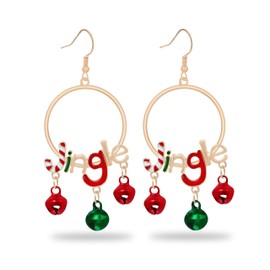 Christmas Earrings, Christmas Jewelry for Women, Christmas Dangle Earrings, Holiday Earrings for Women, Christmas Earrings for Women