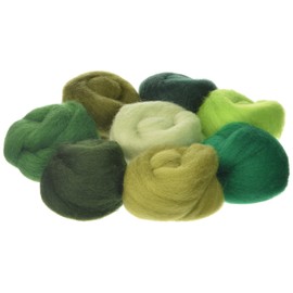Wistyria Editions 60172 Wool Roving 12".25 Ounce, 8-Pack