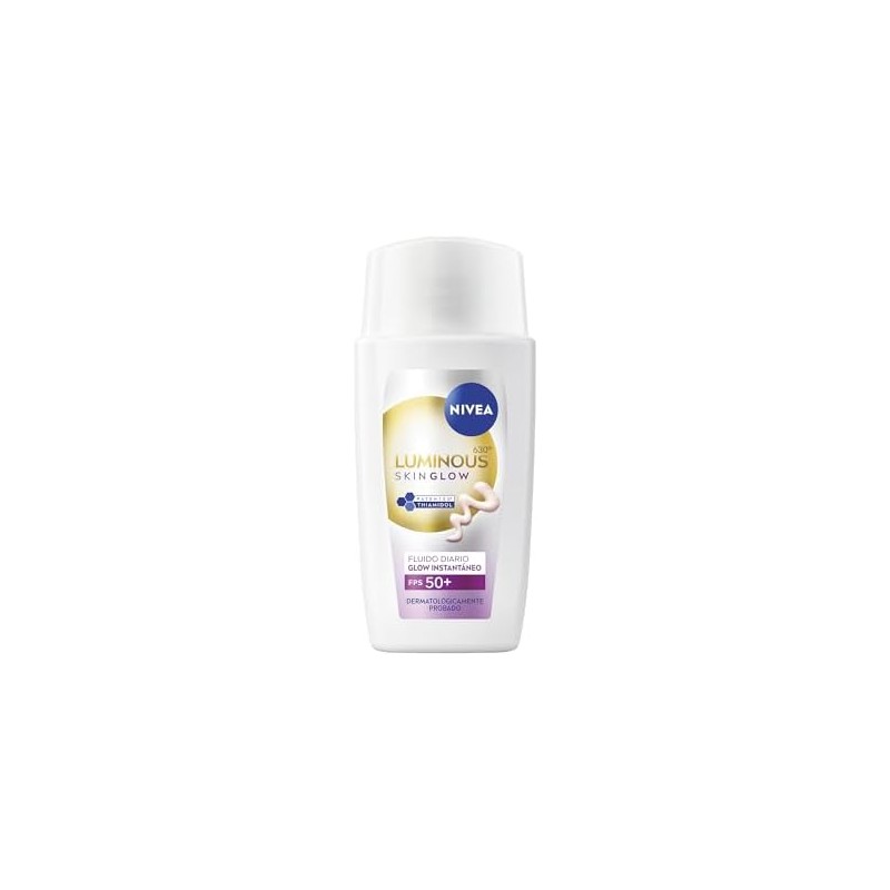 NIVEA Fluido Diario Luminous 630 Skin Glow con FPS 50,