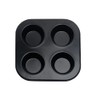 Anwangda Muffin Tray, 4-Hole Tart Round Party Tray, Muffin Tin
