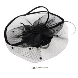 TOVINANNA Delicate Decorative Party Headband for Weddings Birthdays Events Wear Resistant Hair Accessory Elegant Plume Gauze Design for Outfits Holiday Celebrations