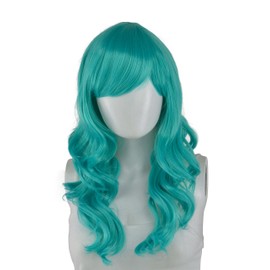 Epic Cosplay Hestia Vocaloid Green Curly Wig 22 Inches(08VG)