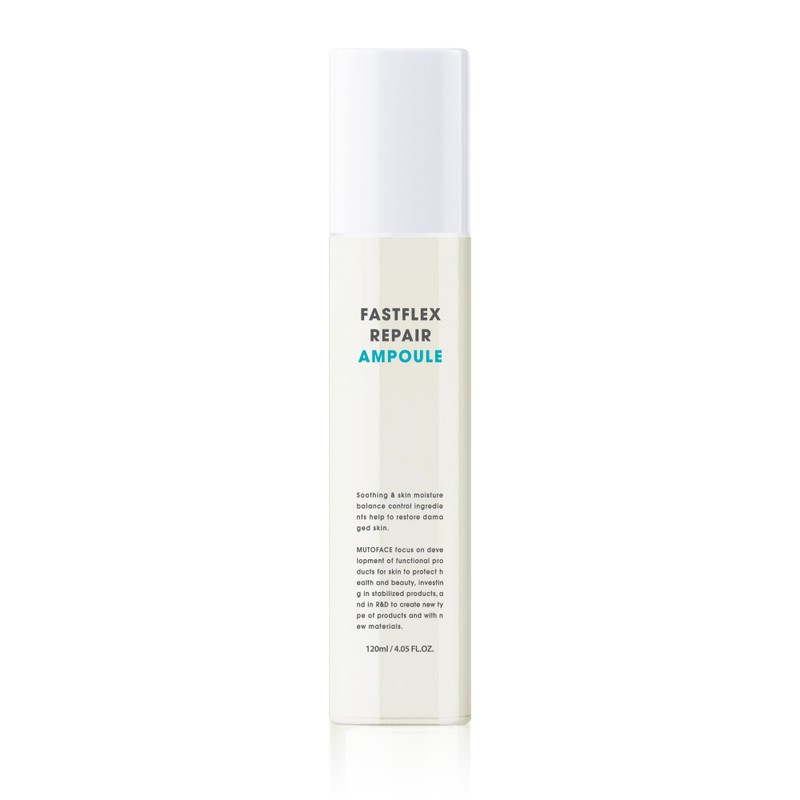 MUTOFACE Dermatology Ceramide Panthenol Hyaluronic Acid Fastplex Repair Ampoule 120ml,