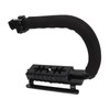 PULUZ U C Shape Video Action Stabilizing Handle Grip ABS