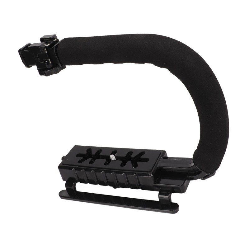 PULUZ U C Shape Video Action Stabilizing Handle Grip ABS