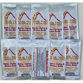 Trail Toes Foot and Body Cream 10 Gram 10 pack
