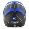 FC-Moto Pro Air Enduro Helmet, Black/Blue, S