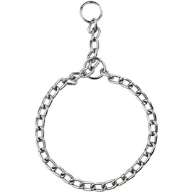 60cm Dog Chain Collars, Steel Dog Chain Collar, Training Collars Necklace for Dogs Metal Dog Collar Dog Chain Collars Steel Dog Choke Chain Collar Slip Collar Pet Training Walking Choker 3.5mmx60cm