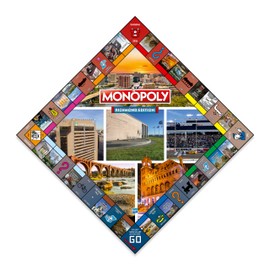 Monopoly Board Game Richmond Edition: 2-6 Players Family Board Games for Kids and Adults, Board Games for Kids 8 and up, for Kids and Adults, Ideal for Game Night