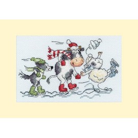 Bothy Threads Counted Cross Stitch Christmas Kit - Almost, Nearly, Whoopsie!