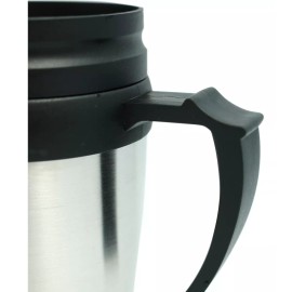 Plasticocina Termo Vaso Para Café Taza Térmica 450 Ml Metálica 2 Piezas