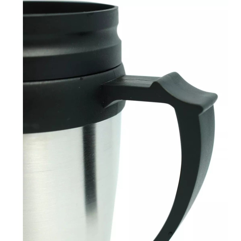 Plasticocina Termo Vaso Para Café Taza Térmica 450 Ml Metálica