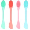 YUXIANLB 4 Pcs Facial Cleansing Brush Silicone Face Mask Brush