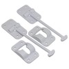 2 Pack: RV T-Style Door Holder Catch 6" for Latch
