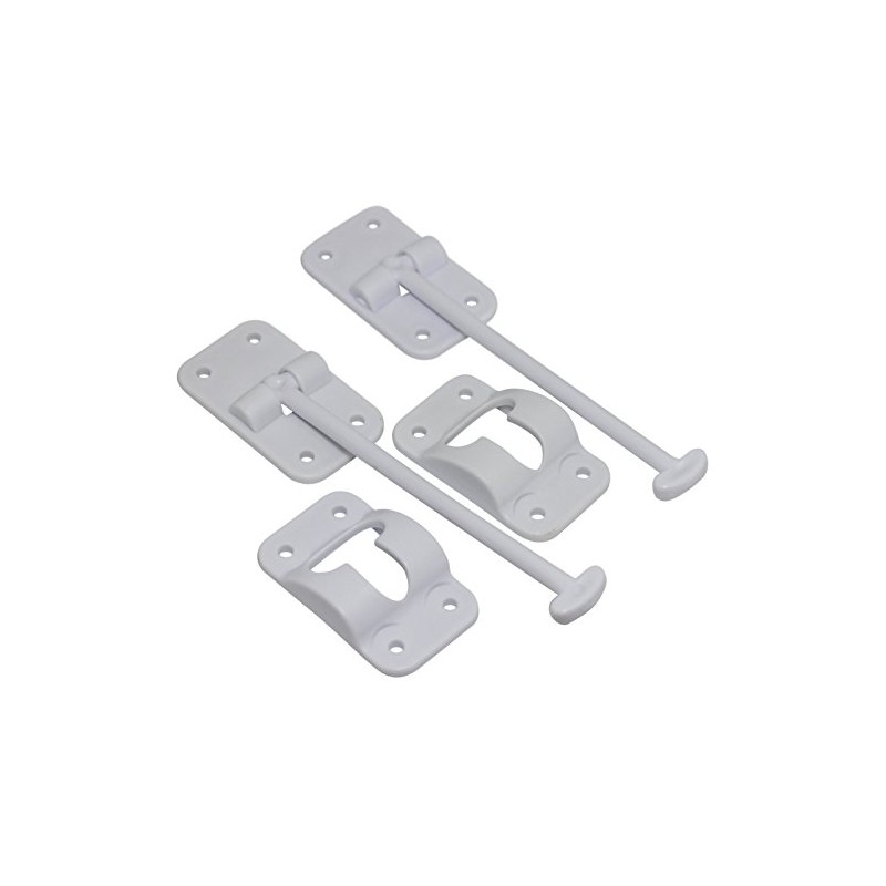 H. Bowes 2 Pack: RV T-Style Door Holder Catch 6"
