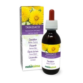 Dandelion (Taraxacum officinale) Roots and Leaves Alcohol-Free Mother Tincture Naturalma | Liquid Extract Drops 120 ml | Food Supplement | Vegan