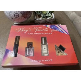 Assorted Macy's Favorite Scents Floral Sampler Set for Her - New in Box Holiday A3