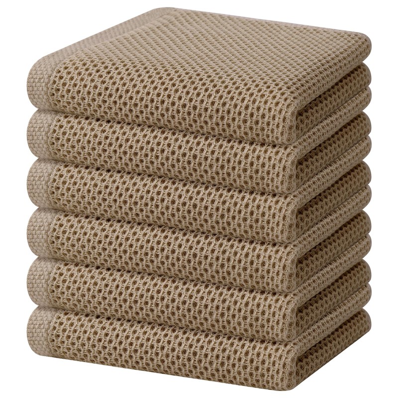 Homaxy Homaxy 100% Cotton Waffle Weave Kitchen Dish Towels, Ultra