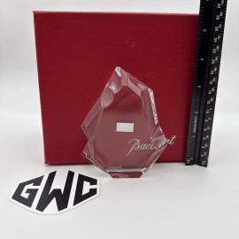 Baccarat Menhir Trophy Paperweight Clear Crystal New In Box 1762475 Sealed