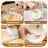 Toyvile 10-Teilig Sauerteig Starter Set, 23 cm Gärkorb Rund, Gärkörbchen