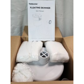 Valdorena Surface Float Skimmer Upgrade No Installation Required w/ Filter Socks