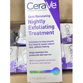 CeraVe Skin Renewing Nightly Exfoliating Treatment Serum - 1.7 fl oz (S4612500)